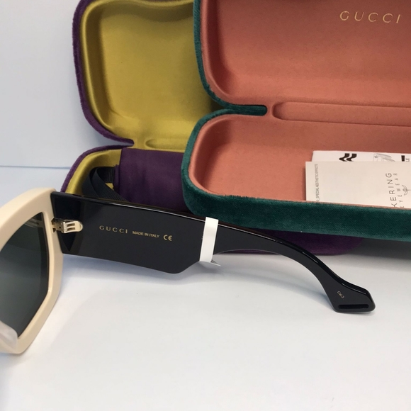 New- 💯Authentic Gucci GG0630S 001 55 Ladies Sunglasses - Picture 12 of 13
